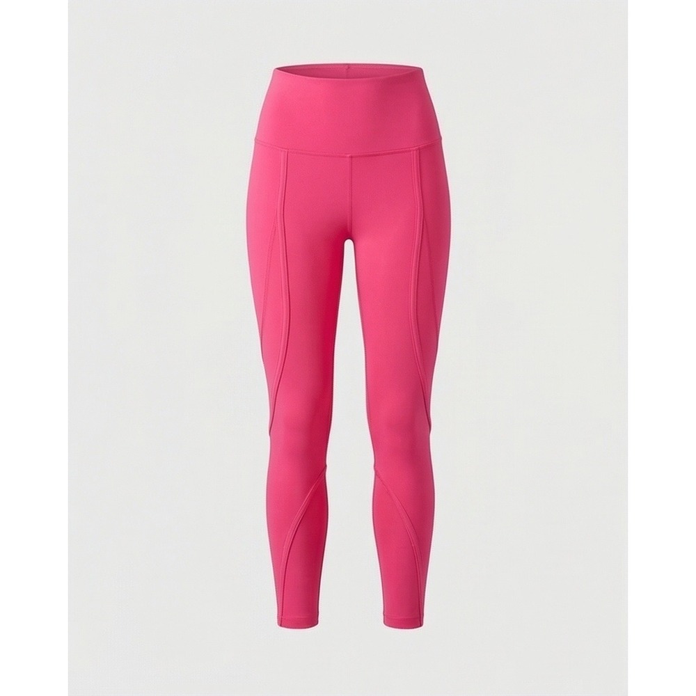 Nike One Womens S High Rise 7/8 Training Leggings Red/Pink‎ NWT RV $70